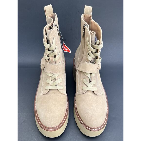 BLONDO Grayce Waterproof Lace-Up Buckled Ankle Booties Women's Size 8.5 US - Picture 5 of 12